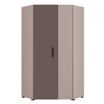 Шафа кутова НІККО 2DN Гербор ДСП Капучино -Мокка